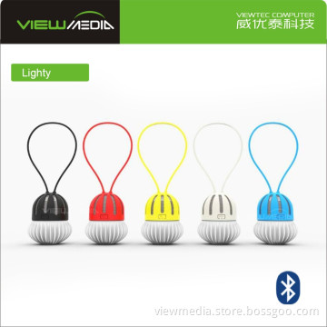 2016 hot sales outdoor camping led light lantern Bluetooth speaker with microphone